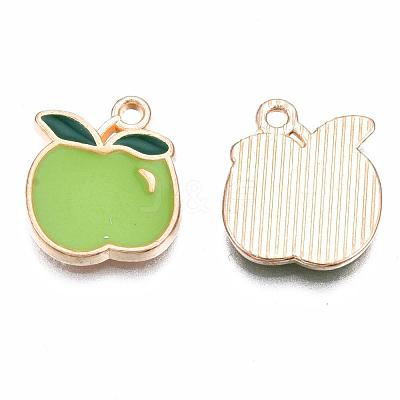 Alloy Enamel Charms X-ENAM-S115-020-1