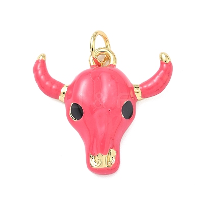 Brass Pendants KK-C156-03B-G-1