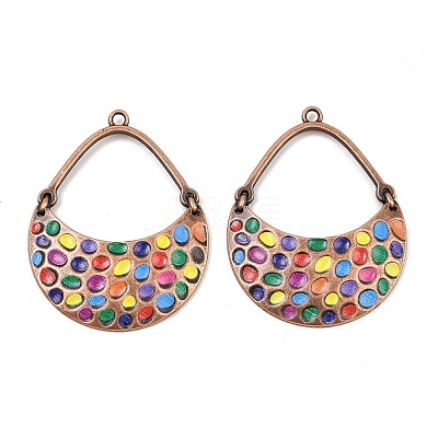 Tibetan Style Alloy Pendants AL-CBA606A-08-1
