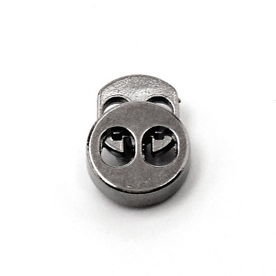 Alloy Spring Cord Locks FIND-WH0100-60B-1