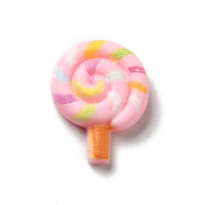 Opaque Resin Snack Adhesive Back Cartoon Stickers RESI-K019-53-1