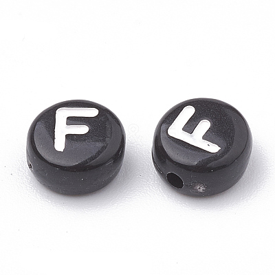 Opaque Acrylic Beads LS-X-SACR-N002-02F-1