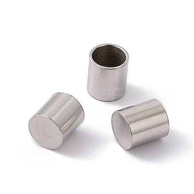 Tarnish Resistant 201 Stainless Steel Cord Ends X-STAS-G288-01C-P-1