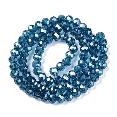 Electroplate Glass Beads Strands LS-EGLA-A044-T6mm-A27-1