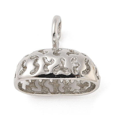 Rack Plating Brass Pendants KK-A234-008P-1