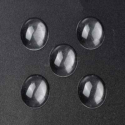 Natural Quartz Crystal Cabochons G-G290-06B-1