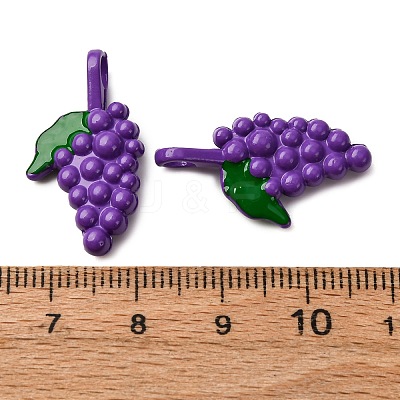 Baking Paint Alloy Pendants LS-FIND-G097-04I-1