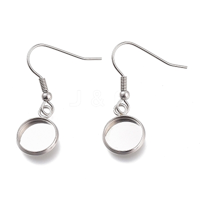 Tarnish Resistant 304 Stainless Steel Earring Hooks STAS-H114-09P-1