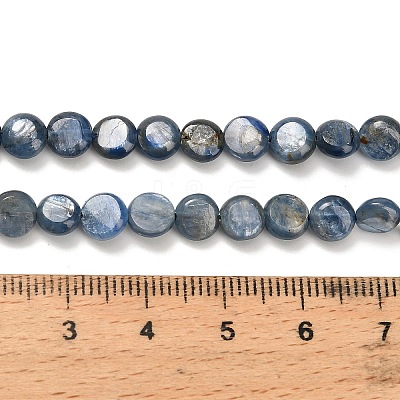 Natural Kyanite Beads Strands G-H335-K01-6mm-1