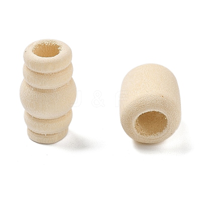 Maple Wood Beads WOOD-G023-08-1