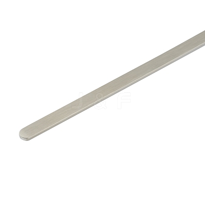 Non-Tarnish 304 Stainless Steel Bangle Blanks DIY-H134-02P-1