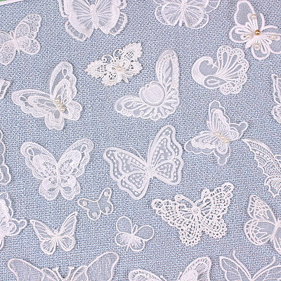 Lace Embroidery Sewing Fiber DIY-WH0122-12-1