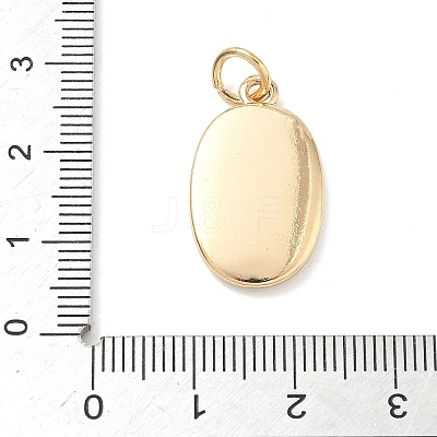 Printed Brass Pendants KK-D104-02B-G-1