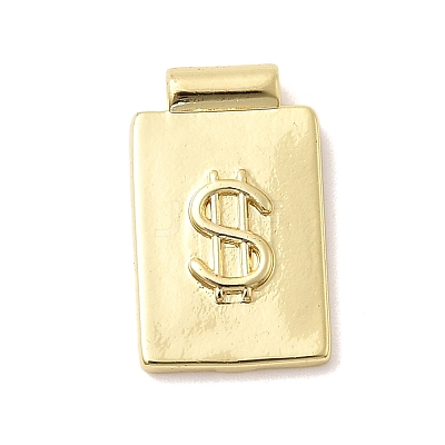 Brass Pendants KK-C137-02G-04-1