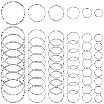 Iron Open Jump Rings FIND-SP0002-63A-1