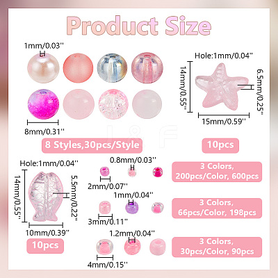 DIY Beads Jewelry Making Finding Kit DIY-AR0003-44B-1