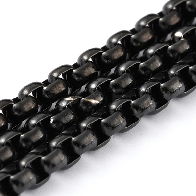 304 Stainless Steel Box Chains CHS-B001-01EB-1