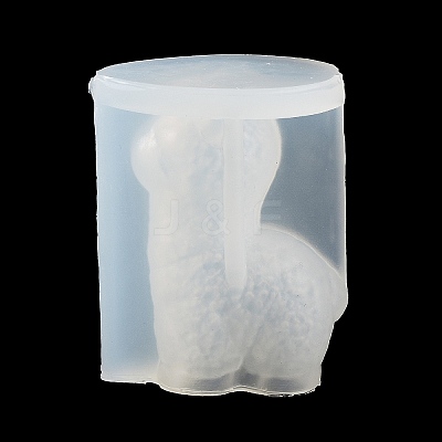 3D Alpaca Figurine DIY Candle Silicone Molds DIY-A047-01-1