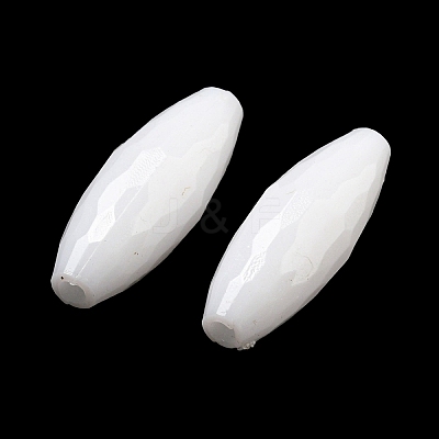 Opaque Acrylic Beads SACR-L007-028-1