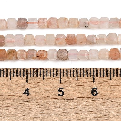 Natural Sunstone Beads Strands G-RM2025-C30-B-1