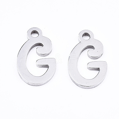Non-Tarnish 201 Stainless Steel Charms LS-STAS-T044-217P-G-1
