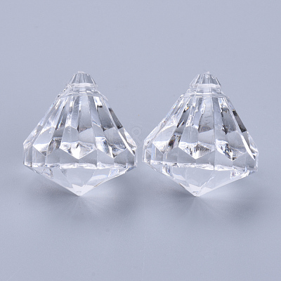 Transparent Acrylic Pendants TACR-Q260-I-V01-1