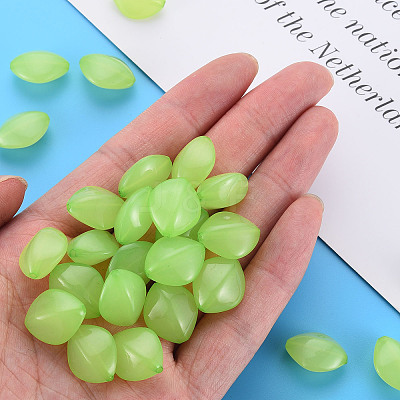 Imitation Jelly Acrylic Beads MACR-S373-93-E06-1