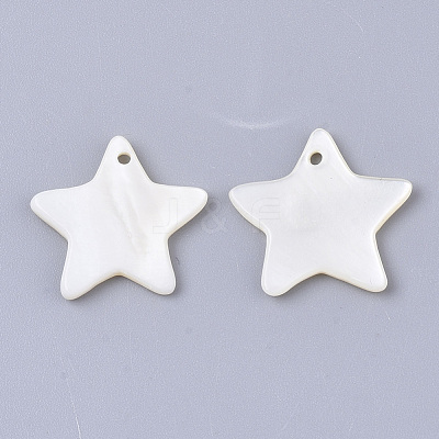 Freshwater Shell Pendants SHEL-S276-60C-1