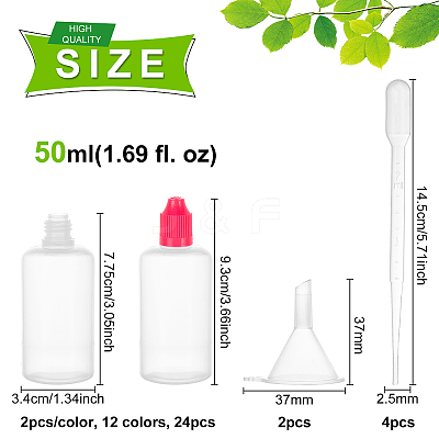 Plastic Liqiud Bottle DIY-BC0004-13-1