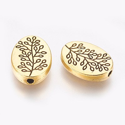 Tibetan Style Alloy Beads X-GLFH10181Y-NF-1