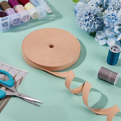 25M Cotton Double Fold Bias Tape OCOR-WH0070-163C-1