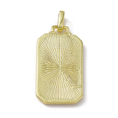 Alloy Enamel Pendants ENAM-D042-01B-1