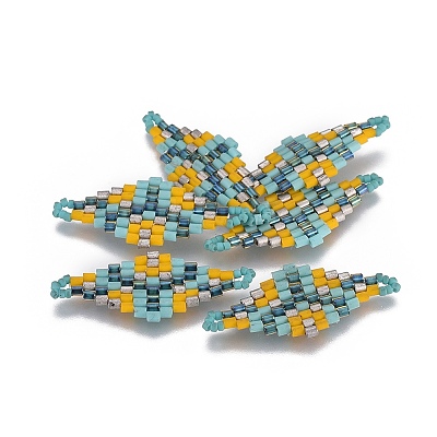 MIYUKI & TOHO Handmade Japanese Seed Beads Links SEED-E004-I02-1