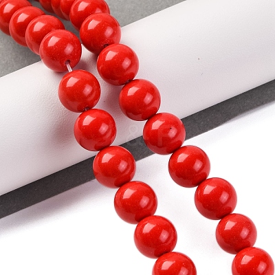 Synthetic Turquoise Beads Strands G-L605-G01-03B-1