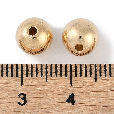 CCB Plastic Round Beads X1-ALUM-U001-08B-05-1