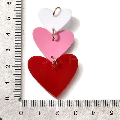 Acrylic Big Pendants FIND-B045-18B-1