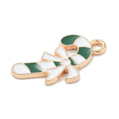 Christmas Theme Alloy Enamel Pendants ENAM-K074-02D-02-1