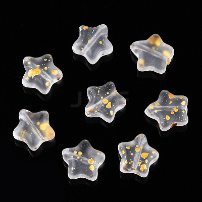 Spray Painted Glass Beads LS-GLAA-R211-04-F03-1