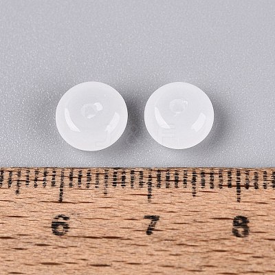 Baking Paint Imitation Jade Glass Beads GL-N006-01B-13-1