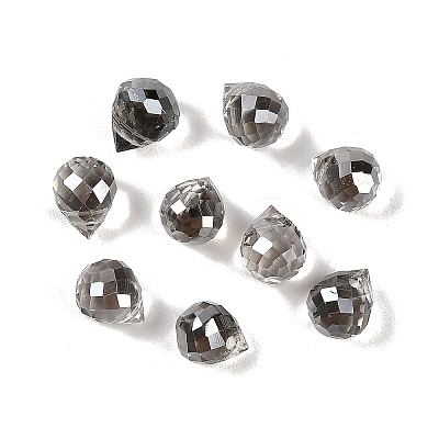 Electroplate Glass Beads EGLA-C008-01A-PL03-1