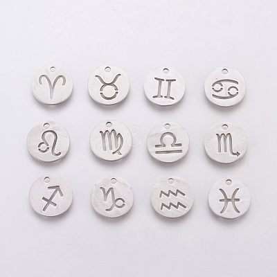 Non-Tarnish 304 Stainless Steel Charms STAS-X0017-07P-1