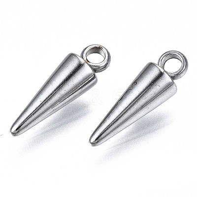 Non-Tarnish 201 Stainless Steel Pendants X-STAS-S117-002A-01-1
