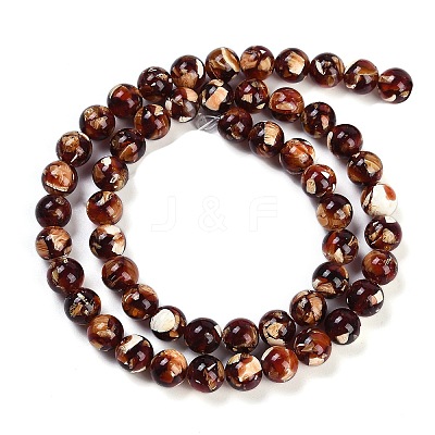 Sythetic Amber Beads Strands X1-G-M199-02B-1