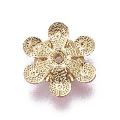 Brass Bead Caps KK-E767-10-1