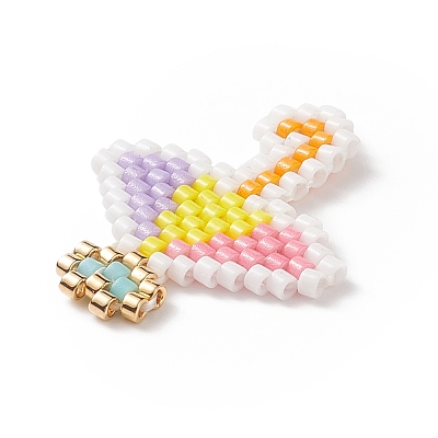 Handmade Japanese Seed Beads PALLOY-MZ00038-1