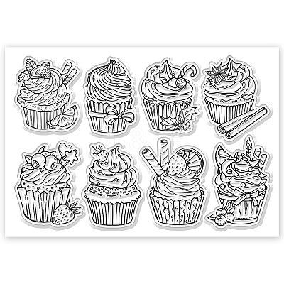 Custom PVC Plastic Clear Stamps DIY-WH0448-0265-1