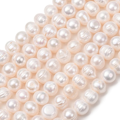 Natural Cultured Freshwater Pearl Beads Strands PA-CBABE82-13B-1
