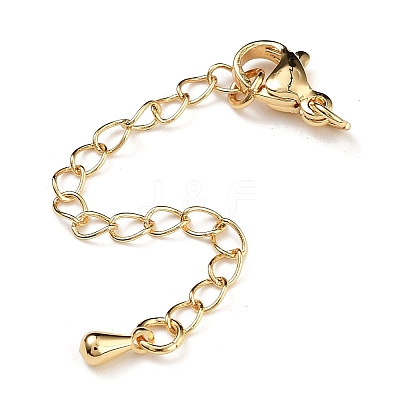Brass Chain Extender X-KK-B102-45G-1