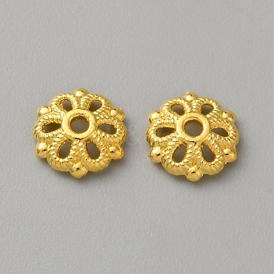 Alloy Bead Caps FIND-TAC0020-44B-G-1