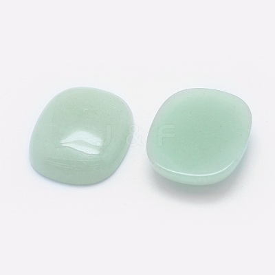 Natural Green Aventurine Cabochons G-G759-U01-1